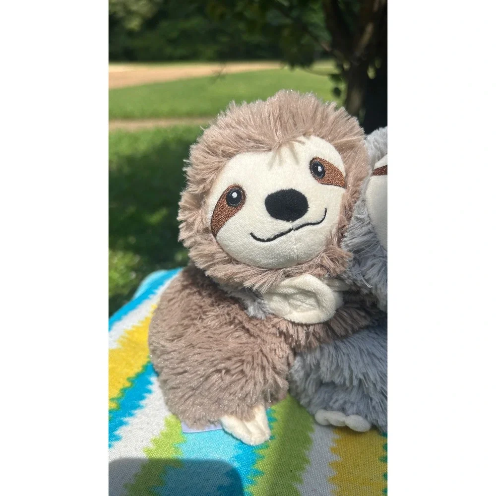 Warmies‎ Sloth Hugs Kids Small lavender Microwavable detachable Plush toy